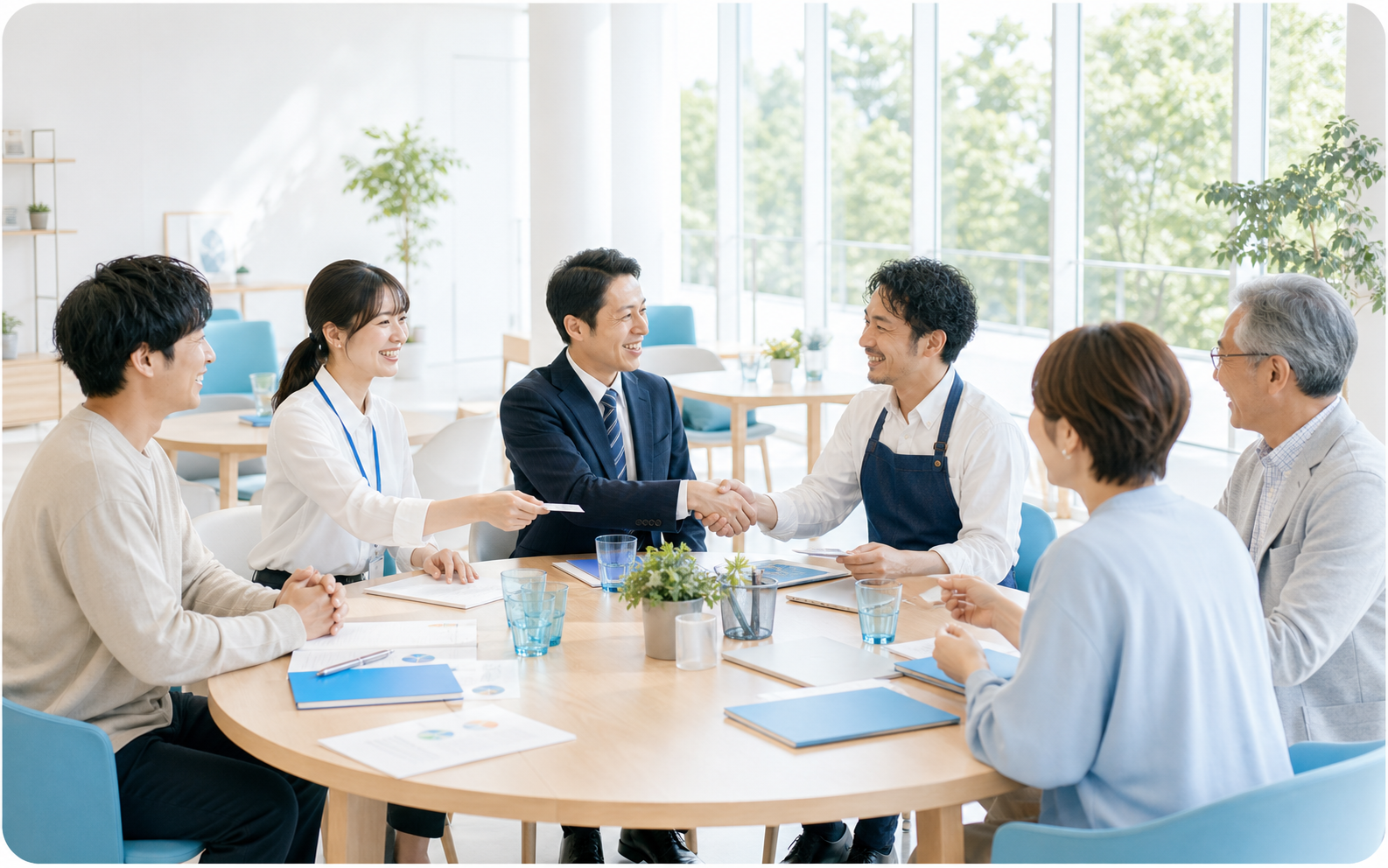 つなぐ強みのイメージ